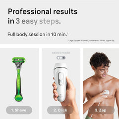 Braun Smart IPL, Silk·Expert Pro 5: At Home Alternative to Laser Hair Removal with Wide Cap and Leather Pouch, IPL5145