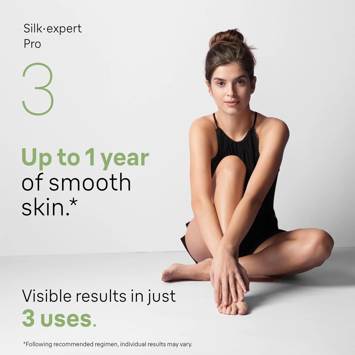 Braun Smart IPL, Silk·expert Pro 3: At Home Alternative to Laser Hair Removal for Women and Men, At-Home Hair Removal System, IPL3020